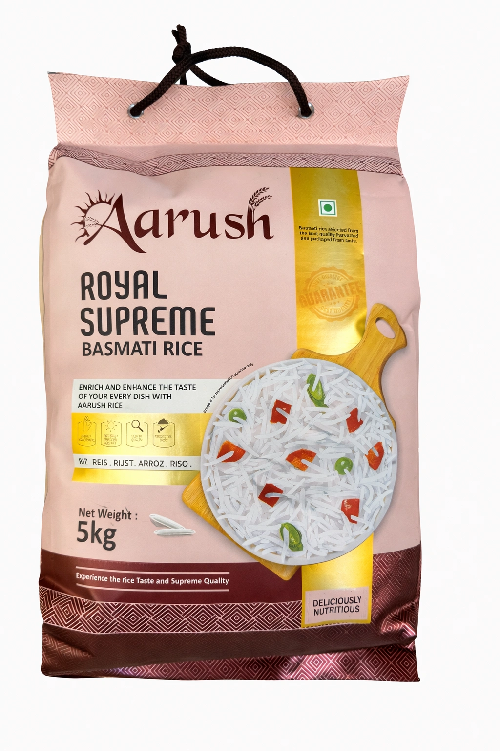 Basmati Rice — Premium Long Grain Aromatic Rice | Family Hut