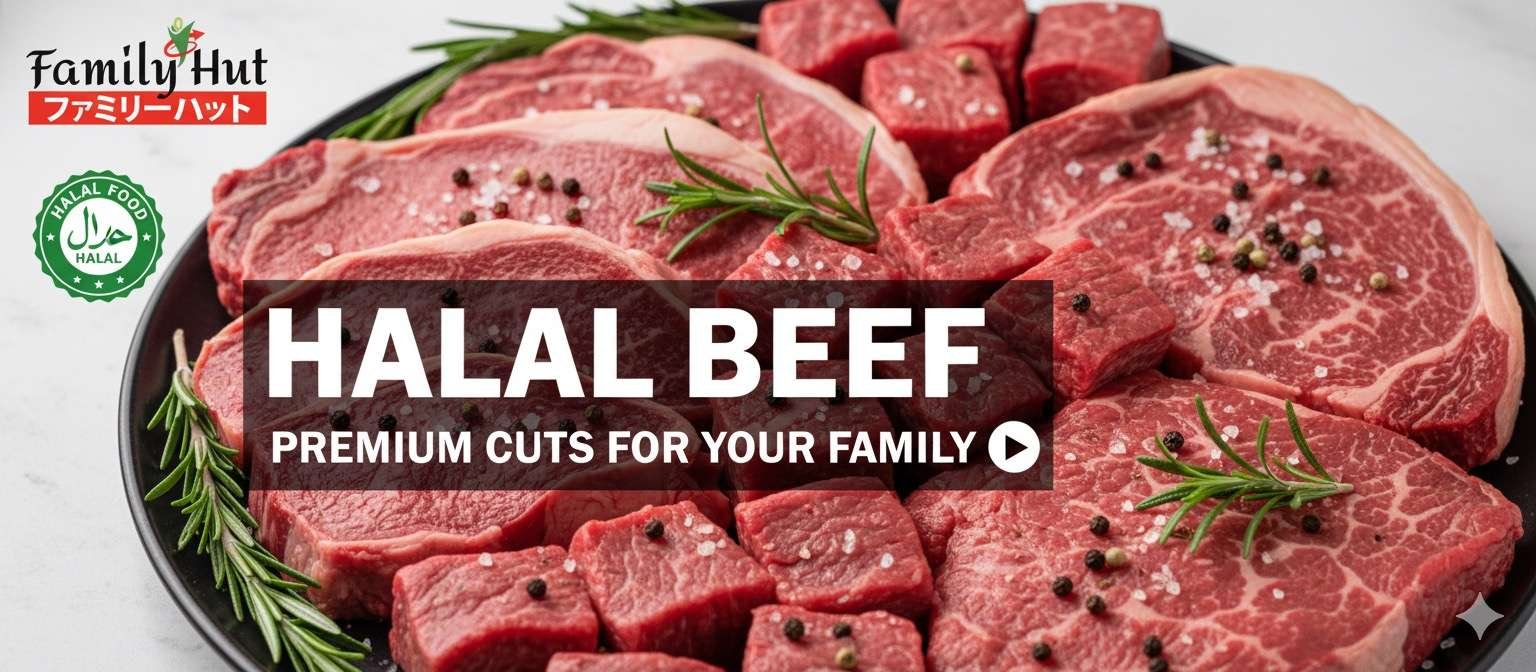 What Makes Halal Beef Special in Japan | Halal Food |Family Hut