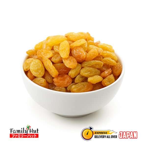 Premium Golden Raisins (Kismis) – Halal Certified