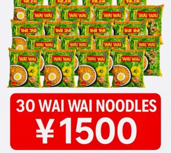 Wai Wai Noodles – The Authentic Nepali Instant Noodle With Real Crunch & Bold Flavor!