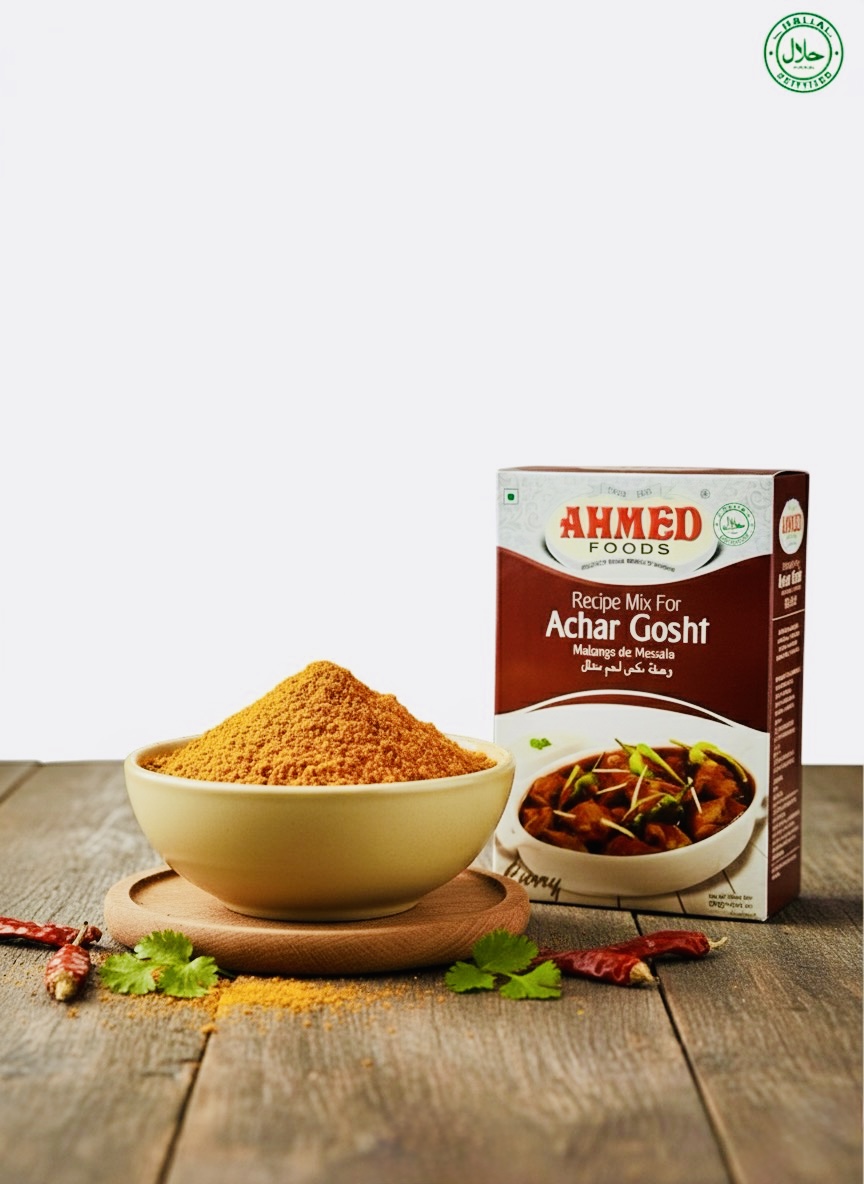 Ahmed Foods Achar Gosht Masala – 50g | Authentic Pickled Meat Spice Mix