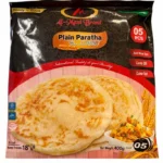 Plain Paratha 5 pcs (400g) – Frozen Wheat Flatbread