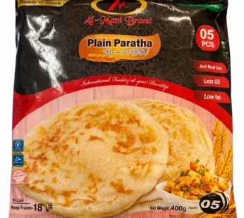 Plain Paratha 5 pcs (400g) – Frozen Wheat Flatbread