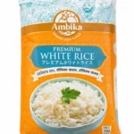 Ambika Premium White Rice 5KG – Long Grain | Soft, Fluffy & Aromatic Rice-halal food