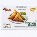 Kazi Farms Kitchen Vegetable Samosa (400g) – Crispy & Healthy Frozen Snack-halal food