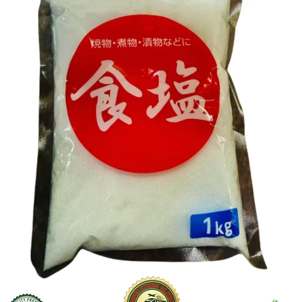 Japanese Table Salt 1kg - Cooking & Seasoning Salt | Halal Food
