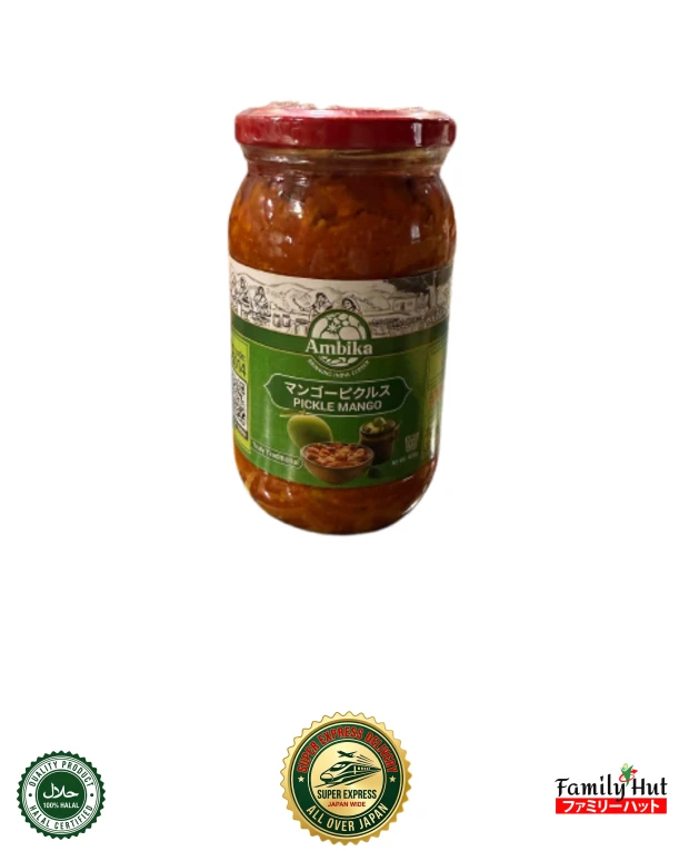 Ambika Pickle Mango - Hot Traditional Indian Mango Pickl Ambika Pickle Mango - Hot Traditional Indian Mango Pickl
