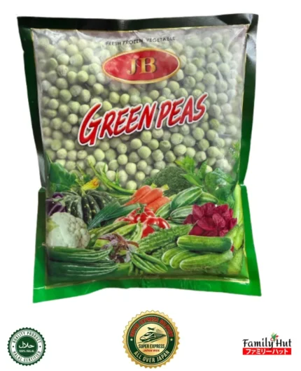 JB Green Peas Fresh Frozen Vegetable 400g Hala