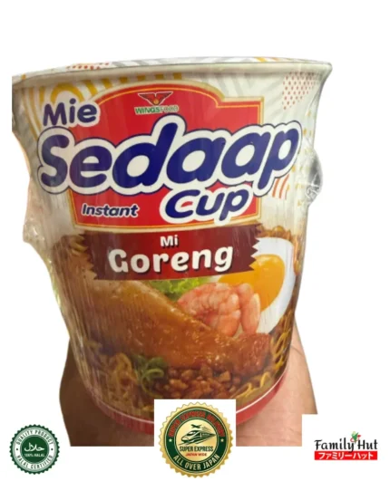 Wings Sedaap Cup Instant Noodles Mi Goreng Flavor