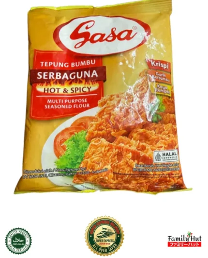 Sasa Hot & Spicy Seasoned Flour 210g - Halal Certified