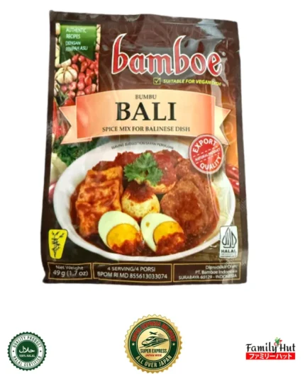 Bamboe Bali Spice Mix for Balinese Dish - Halal 49